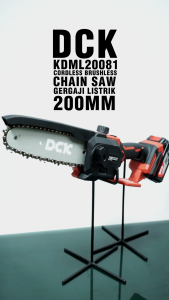 DCK KDML20081 Cordless Brushless Chain Saw / Mesin Gergaji Baterai 200mm