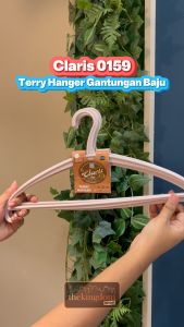 Claris 0159 Terry Hanger Gantungan Baju Jemuran Celana Gantung Jas