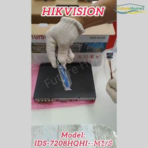 SG LOCAL SELLER HIKVISION 8 Channel DVR Camera 1080p iDS-7208HQHI-M1/S + supports Dahua CVI TVI AHD and Analog Mode.
