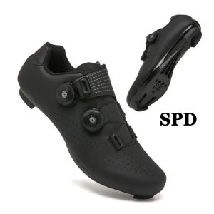 Professional Mountain Bike Cycling Shoes MTB Flat Cleat SPD Shoes Outdoor Self-Locking Big Size 47 Racing Bicycle Sneakers Men