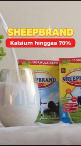 PAKET 1 BOX Sheepbrand Susu Kambing Etawa Rasa Original - Tinggi Kalsium Atasi Nyeri Sendi & Tulang