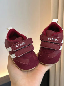Korean Style Spring Autumn Baby Shoes Soft Bottom Anti-Slip Breathable Infant Single Shoes Boys Girls 0-12 Months Old