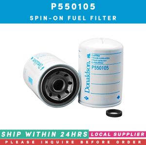 P550105 FUEL FILTER [SPIN-ON PRIMARY 1-14 UN [INQUIRE 1ST PRE-ORDER ONLY!!! LOCAL SUPPLIER ] CROSS-REFERENCE KOMATSU 988732 600-311-8321 CATERPILLAR 3I0750 CUMMINS BM78672 FORD V608T118 HITACHI 4656586 JOHN DEERE 154709