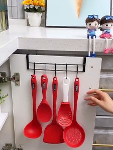 Móc inox treo cài cánh cửa treo đồ gia dụng quần áo tiện lợi không cần khoan đục My Home DN260