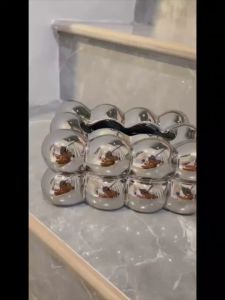 BABEL Tempat Tisu Keramik Bubble Tempat Tisu Estetik Kotak Tisu Aesthetic Hiasan Meja Tempat Tisu