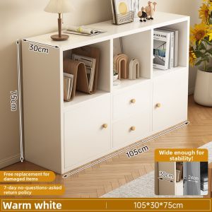 OYIla | Multifunctional Wall-Mounted Grid Shelving Unit Cream Style