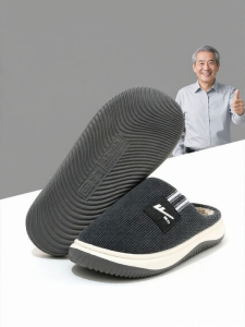 Warrior | Warm Thick Sole Slip-Resistant Mens House Slippers