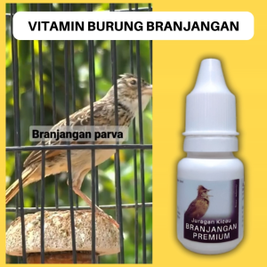 Vitamin Burung Branjangan Premium Juragan Kicau Biar Gacor Ngotot