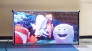 Running Text RGB Full Colour 73x140Cm Wifi P5 Outdoor