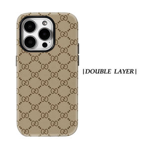 BILIBILI | GG Monogram For Magnetic Phone Case for IPhone 17 16 15 14 13 Pro Max Plus Single Double-layer tough Case
