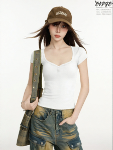 EVPGB | Summer V-Neck Slim Fit T-Shirt