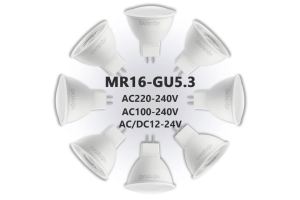 12pcs LED Bulb MR16 Spotlight GU5.3 AC DC 12V 24V 120degree 38degree 7W 700lm 3000K 4000K Lamp Replace 50W Halogen Lamp