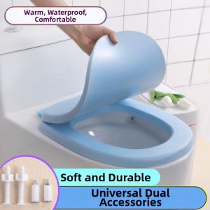 yishujia office | Foam Softened Thickened Universal Toilet Seat Cover Accessory