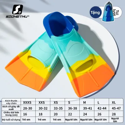 WEVOLA | Vây Bơi Dành Cho Trẻ Em Chất Liệu Silicone