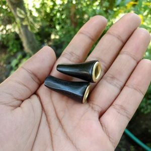 once kayu kelor hitam super mini pajang 3cm