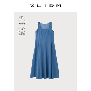 Slim Fit Denim-Like Breathable Dress