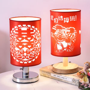 Đèn Trang Trí Cưới Đơn Giản Đèn Bàn Phòng Ngủ Đèn Đầu Giường Lãng Mạn Đèn Trang Trí Phòng Cưới Đèn Đỏ Đèn Trang Trí Cưới Đèn Trang Trí Dài Ngày