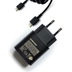 Original 25w Samsung Charger Super Fast Charge Type C Adapter Samsung Galaxy S26 S25 S24 S23 S22 S21 A17 A07 A35 A34 Z Flip 8 7