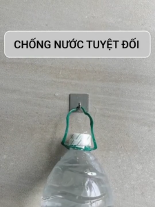 Combo 10 Móc Đồ Inox Vuông Chịu Lực Bám Dính Tốt Móc Treo Dán Siêu Dính Nhà Tắm Nhà Bếp Phòng Ngủ