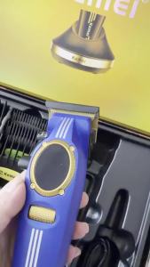 Kemei | Tông Đơ Cắt Tóc Điện Chuyên Nghiệp Kemei KM-1692 Có Màn Hình Kỹ Thuật Số Kéo Cắt Tóc Trong Salon Lưỡi Dao Bằng Thép Không Gỉ Để Tỉa Râu Và Đầu