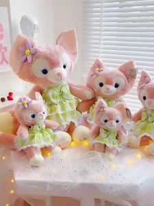 Popular Cute Linabell Plush Little Fox Doll Cartoon Duffy and Friends gifted toy birthday gifted琳娜贝尔公仔毛绒玩偶娃娃