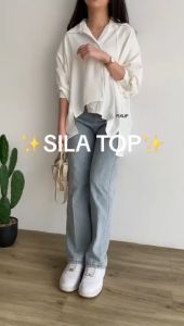 Sila Shirt - Atasan Wanita Lengan Panjang & Kemeja Wanita