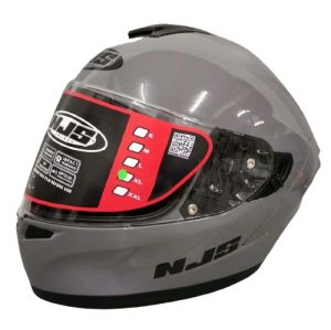 Helm NJS ZX-1 Full Face Solid Standard SNI ttc ffs21 r10 prestige falcon striker r2r falcon