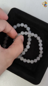 Collection Grade Silver White Moonstone Bracelet