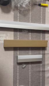 Modern Minimalist LED Mirror Headlight Bathroom Toilet Makeup Mirror Cabinet Clothing Shop Barber Shop Mirror Strip Wall Light