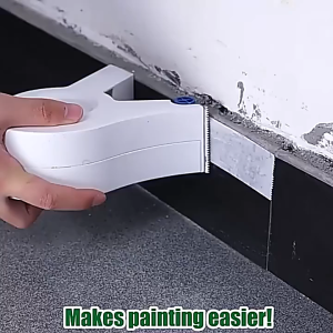 Tile Seam Tape Applicator - Crack Alignment & Masking Helper
