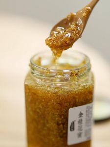 No Salt Yellow Chrysanthemum Honey by Laorao Family Premium Pure Floral Jam Natural Sweetener with No Impurities 230g Bottle