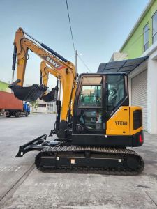 unit baru...excavator alat berat SANY SY60 - PC60 engine isuzu ( harga asli 465 jt )