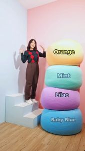Beanbag Squishy Plus Isi Siap Pakai Jersy Polyester Stretch