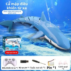 Đồ Chơi Cá Mập Điều Khiển Từ Xa Cho Bé 6+