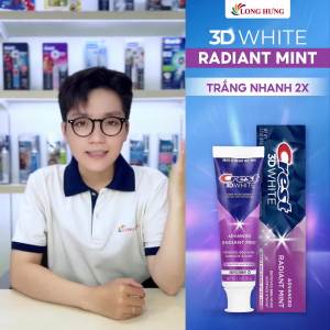 Kem đánh răng Crest 3D White Radiant Mint (93g) - Hàng chính hãng