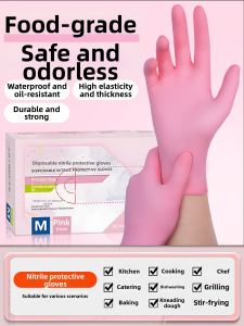 Durable Thickening Kitchen Cleaning Nitrile Gloves