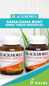 Blackmores Joint Comfort & Healthy joints Joint Series 30 Tablet Mengandung Glukosamin Membantu Meredakan Nyeri Sendi) Rematik Dan Asam Urat