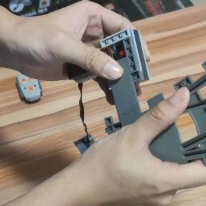 Bộ Đường Ray Xe Lửa Thành Phố MOC Bộ Gạch Chuyển Đổi Ba Chiều Khối Xây Dựng Đồ Chơi Giáo Dục Kỹ Thuật Cho Trẻ Em Tương Thích Với Lego
