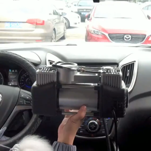 12V 150PSI Auto Portable Dual Cylinder Air Pump Air Compressor Tire Inflator For Car Truck and bicycles