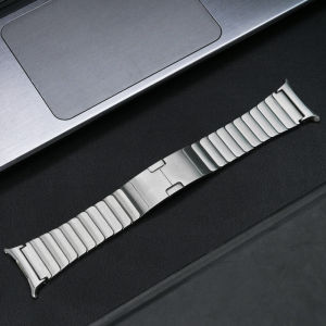 Luxury Stainless Steel Band for Samsung Galaxy Watch 8 Classic 46mm 44mm 40mm Business Strap for Samsung Galaxy Ultra Correa