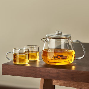 YIHUTEA | Heat Resistant Filtering Tea Pot Set