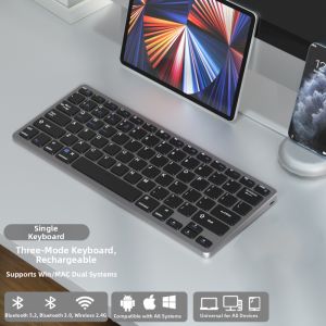 EPOOSUO | Bluetooth Wireless Charging Keyboard and Mouse Set for Office Quiet