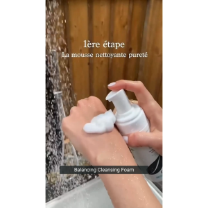 PHYTS AROMACLEAR Balancing Cleansing Foam 160ml Gentle Cleansing Foam For Oily Blemish-Prone Skin (MOUSSE NETTOYANTE PURETE)