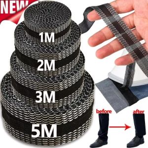 10M Self-Adhesive Pants Paste Tape Trouser Edge Paste Iron-on Pant Shorten Repair Jean Hemming Tape For DIY Sewing Fabric