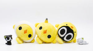 Cute Cartoon Rooster Hair Clip Plush Hair Accessories for Children Creative Gift Little Gift Ideas Female Kids Hair Decorations