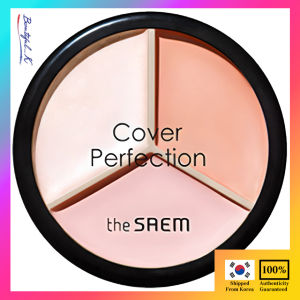 the SAEM Popular Cover Perfection Triple Pot Concealer 05 Dark Up Beige BeautifulK