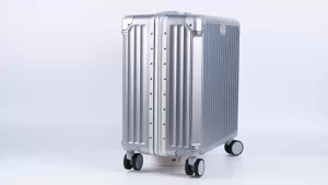 GOTURE 18 Inch Aluminum Frame Luggae Suitcase 7KG Hand Carry Travel Bag with Cup Holder