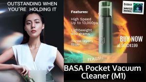 BASA Flagship Pocket Vacuum Cleaner (M1)