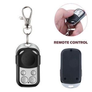 433MHz Smart Copy Duplicator Metal Push Button Remote Control Transmitter ABCD / Lock Unlock 4 Button Garage Door Opener Remote