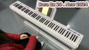 Đàn Piano Điện Bora BX 20 Gấp Gọn Phím Thường-88 Phím Nặng Cảm Lực -Kết Nối Bluetooth + Chân Đàn